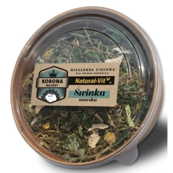 KORONA NATURY Zioła Świnka Morska 70G miska